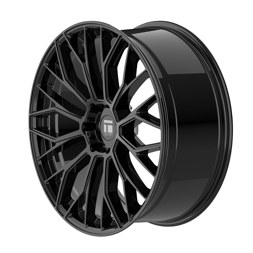 TOUREN TR08 3208 GLOSS BLACK 22X9 6-135 25MM 87.1MM