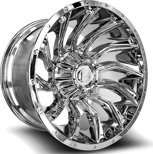 XF OFFROAD XF-224 24.0x14.0 5x127/5x139.7 Chrome