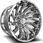 XF OFFROAD XF-224 24.0x14.0 5x127/5x139.7 Chrome