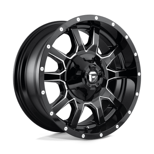 FUEL OFF-ROAD D627 20.0x9.0 8x180 GLOSS BLACK MILLED