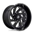 FUEL D637 VORTEX 22x12 8x165.1 -44 GLOSS BLACK MILLED