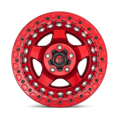 FUEL D117 WARP BEADLOCK 17x9 5x127 -15 CANDY RED