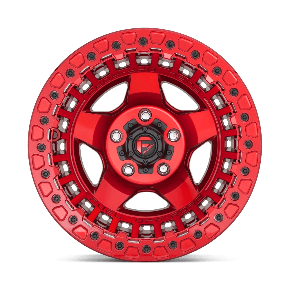 FUEL OFF-ROAD D117 WARP BEADLOCK 17.0x9.0 5x127 CANDY RED