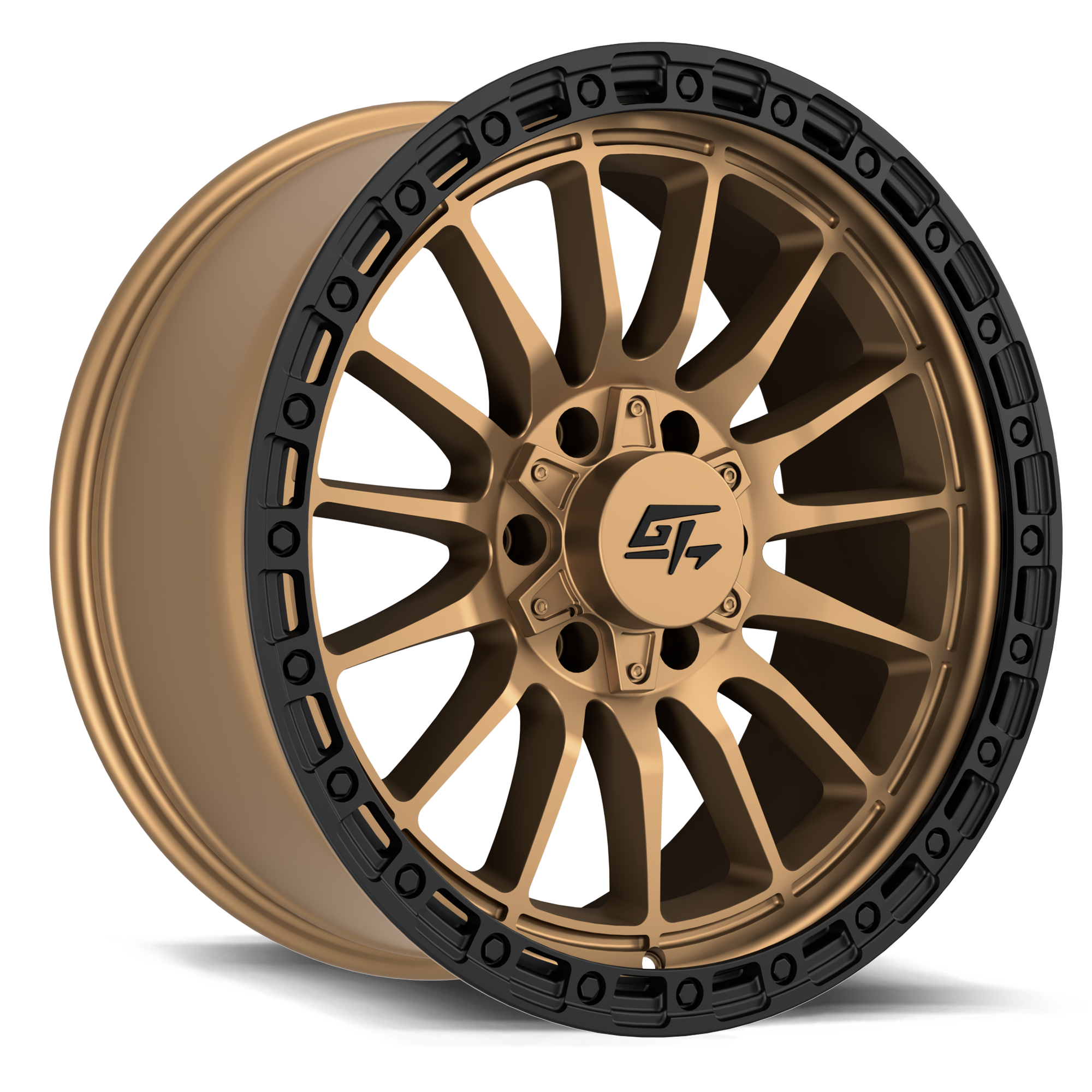 GT OFFROAD RENEGADE 17.0x8.5 6x135/6x139.7 Matte Bronze with Black Ring