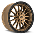 GT OFFROAD RENEGADE 18.0x9.0 8x165.1 Matte Bronze with Black Ring