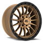 Renegade 20x9 8x180 +12 Matte Bronze with Black Ring