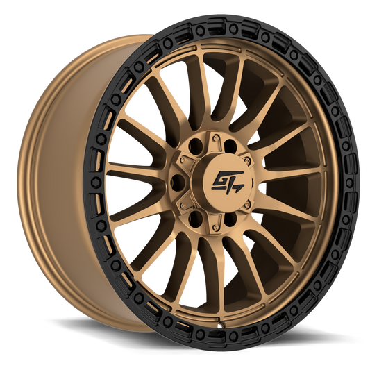 GT OFFROAD RENEGADE 20.0x9.0 8x180 Matte Bronze with Black Ring