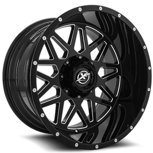 XF OFFROAD XF-211 20.0x9.0 8x165.1/8x180 Gloss Black