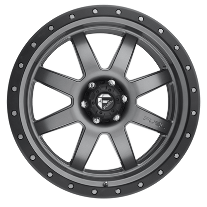 FUEL D552 TROPHY 18x9 5x127 1 MATTE GUN METAL BLACK BEAD RING