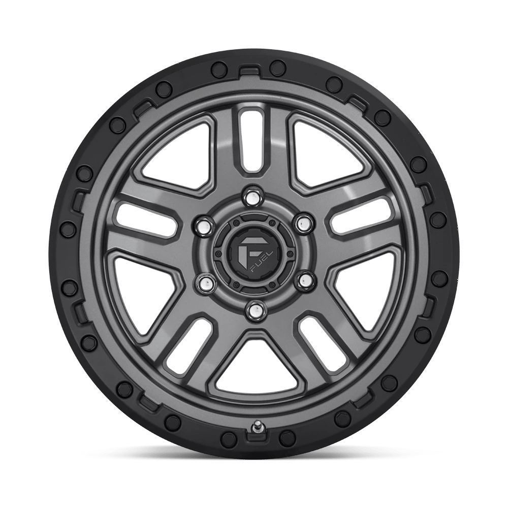 FUEL OFF-ROAD D701 AMMO 20.0x10.0 6x135 MATTE GUN METAL BLACK BEAD RING