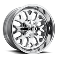 FUEL OFF-ROAD D586 TITAN 20.0x10.0 8x165.1 HIGH LUSTER POLISHED