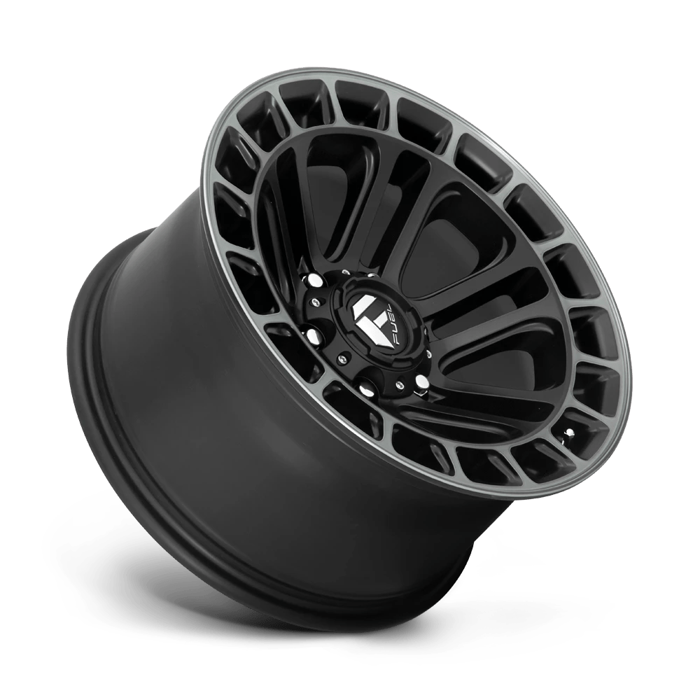 FUEL OFF-ROAD D720 HEATER 17.0x9.0 6x135 MATTE BLACK DOUBLE DARK TINT MACHINED