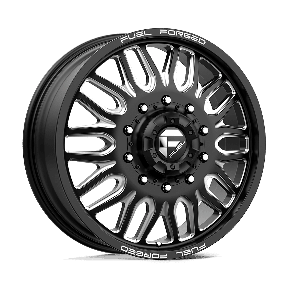 FUEL FF66D 22x8.25 10x225 105 Matte Black Milled