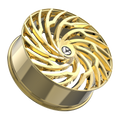 AZA-536 18x8 5x112/5x114.3 35 Nano Gold