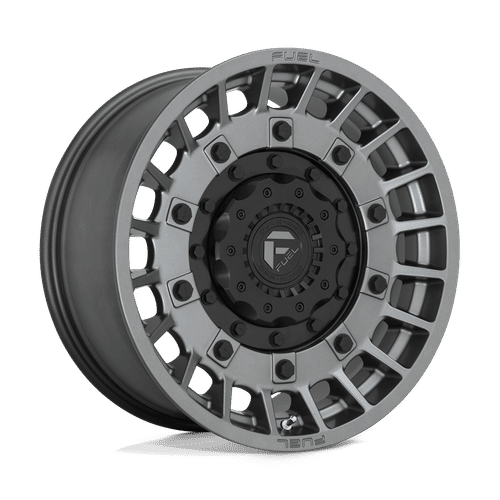 FUEL OFF-ROAD D726 17.0x9.0 6x135/6x139.7 MATTE ANTHRACITE AND BLACK