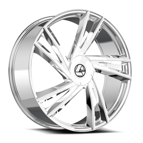 AZARA AZA-529 20.0x8.5 5x112/5x114.3 Nano Chrome
