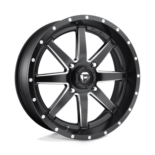 FUEL OFF-ROAD D538 20.0x7.0 4x137 MATTE BLACK MILLED