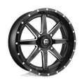 FUEL OFF-ROAD D538 20.0x7.0 4x137 MATTE BLACK MILLED