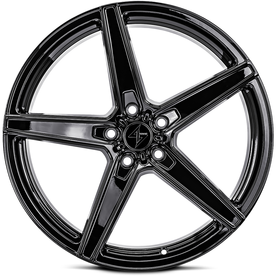SS4 18x8.5 5x112 +42 Gloss Black