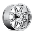 FUEL D530 HOSTAGE 20x10 blank -12 CHROME PLATED