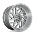 FUEL OFF-ROAD D715 TRITON PLATINUM 22.0x10.0 8x170 BRUSHED GUN METAL TINTED CLEAR
