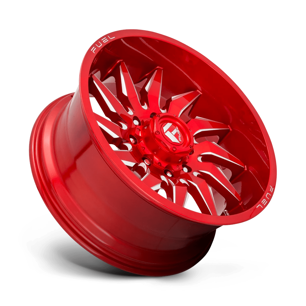 FUEL OFF-ROAD D745 SABER 20.0x9.0 6x139.7 CANDY RED MILLED