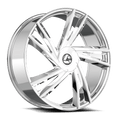 AZARA AZA-529 20x8.5 5x112/5x114.3 35 Nano Chrome