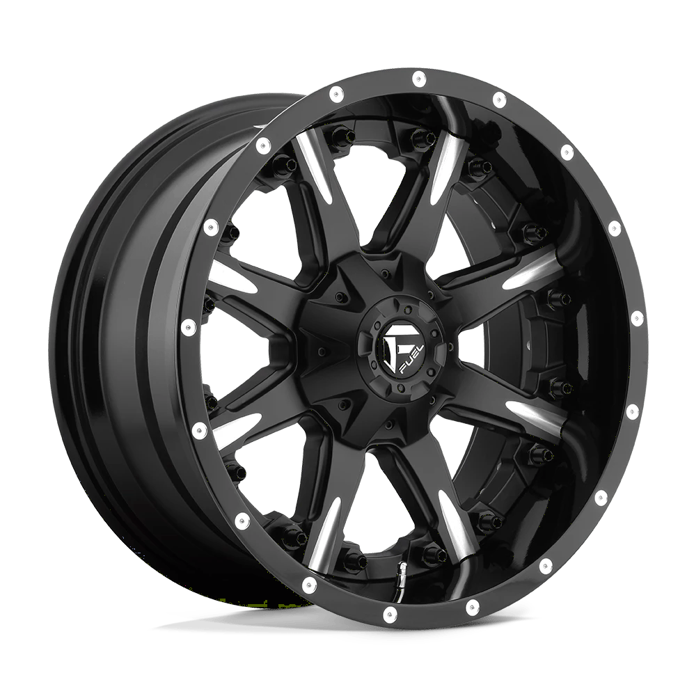 FUEL OFF-ROAD D251 NUTZ 20.0x10.0 5x127/5x139.7 MATTE BLACK MILLED