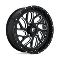 Fuel D581 20x7 4x137 13 GLOSS BLACK MILLED