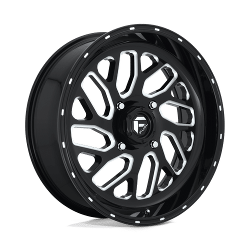 FUEL OFF-ROAD D581 20.0x7.0 4x137 GLOSS BLACK MILLED