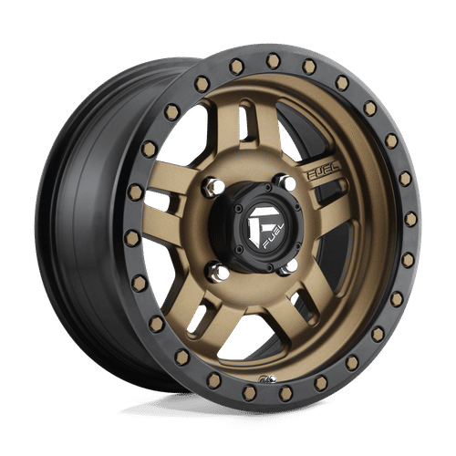 FUEL OFF-ROAD D583 14.0x7.0 4x156 MATTE BRONZE BLACK BEAD RING