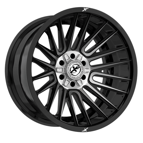 XF OFFROAD XF-234 20.0x10.0 6x135/6x139.7 Black Brushed Dark Tint