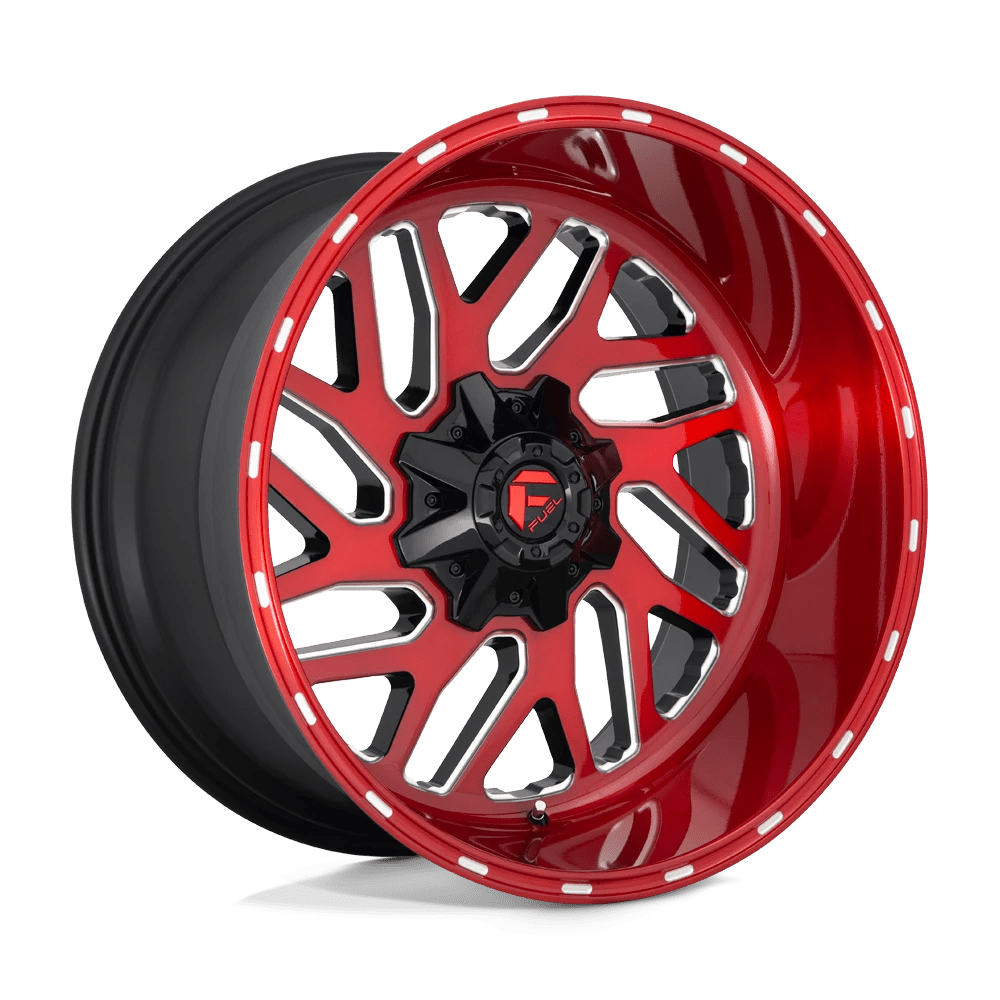 FUEL D691 TRITON 22x10 8x180 -18 CANDY RED MILLED
