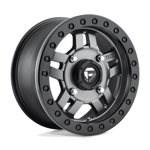 Fuel D918 15x7 4x137 38 MATTE GUN METAL
