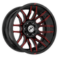 XF OFFROAD XF-232 20x10 6x135/6x139.7 -12 Gloss Black Milled Red