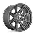 FUEL D710 ROGUE PLATINUM 20x10 8x170 -18 BRUSHED GUN METAL TINTED CLEAR