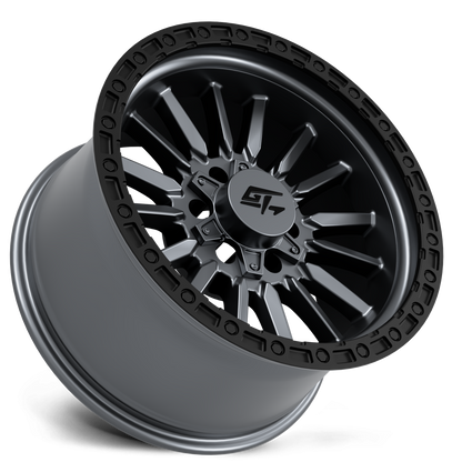 CHAMBER 18x12 8x165.1/8x170 -44 Black Ring / Matte Gunmetal Centre