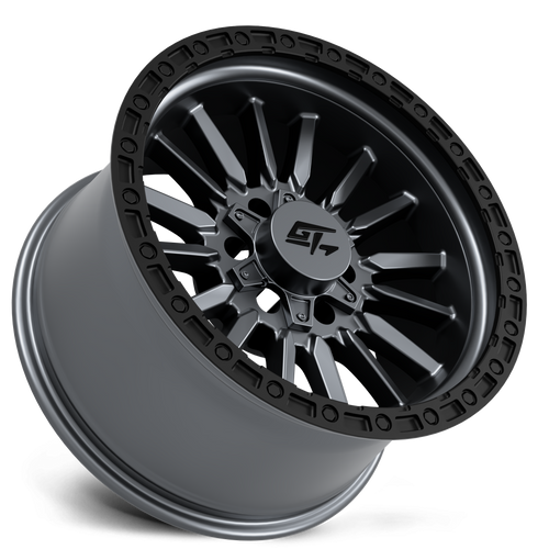 CHAMBER 17x10 5x127/5x139.7 -18 Black Ring / Matte Gunmetal Centre