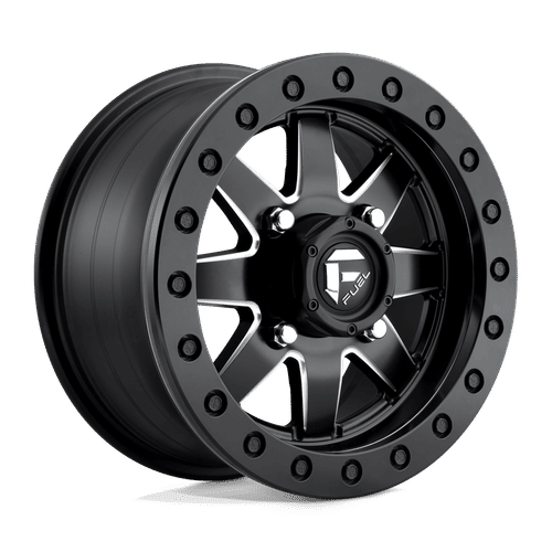 Fuel D938 15x7 4x156 13 MATTE BLACK MILLED