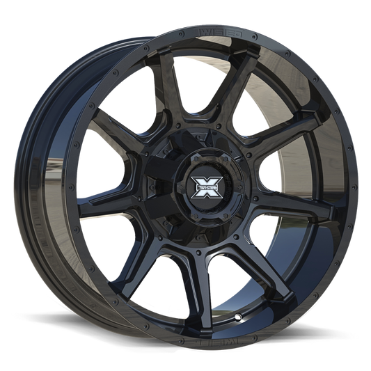 TW2 20x9 8x165.1/8x170 12 Gloss Black