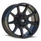 TW2 20x9 8x165.1/8x170 12 Gloss Black
