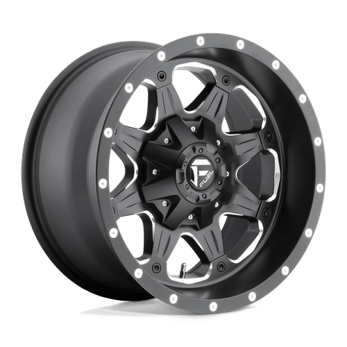 Fuel D534 17x9 6x135/6x139.7 -12 MATTE BLACK MILLED