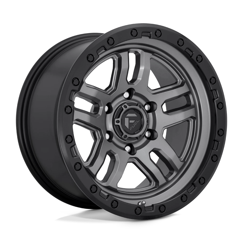 FUEL OFF-ROAD D701 AMMO 17.0x9.0 6x135 MATTE GUN METAL BLACK BEAD RING