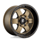 FUEL D617 PODIUM 17x9 5x127 -12 MATTE BRONZE BLACK BEAD RING