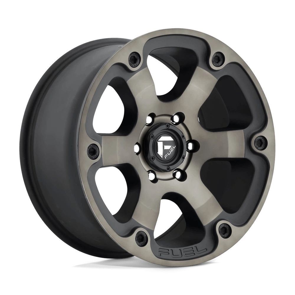 FUEL OFF-ROAD D564 BEAST 20.0x9.0 6x139.7 MATTE BLACK DOUBLE DARK TINT