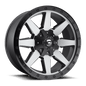 FUEL OFF-ROAD D599 WILDCAT 20.0x9.0 6x135/6x139.7 MATTE GUN METAL BLACK BEAD RING