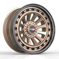 VORTEK VRD-702 20x9.5 5x127/5x139.7 -12 Matte Bronze Black Bolts / Lip