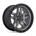 FUEL OFF-ROAD D701 20.0x10.0 5x127 MATTE GUN METAL BLACK BEAD RING