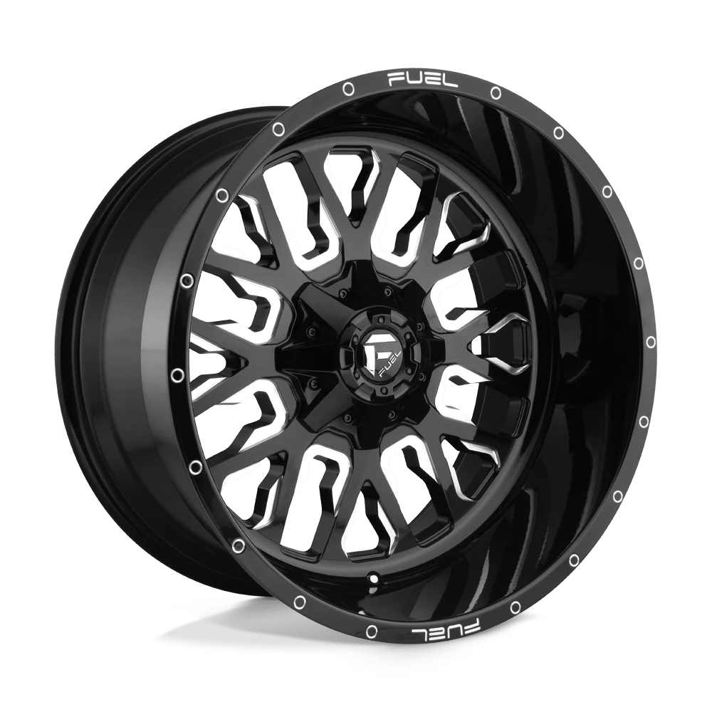 FUEL OFF-ROAD D611 STROKE 24.0x14.0 8x170 GLOSS BLACK MILLED