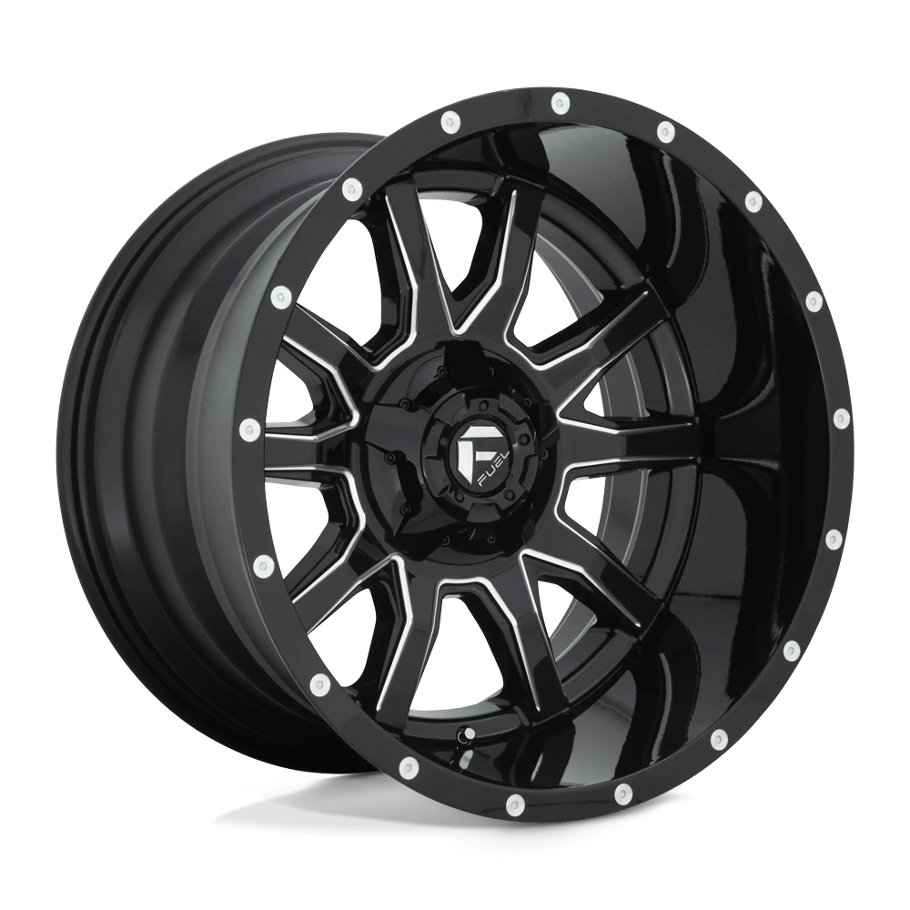 FUEL OFF-ROAD D627 VANDAL 20.0x12.0 5x127/5x114.3 GLOSS BLACK MILLED